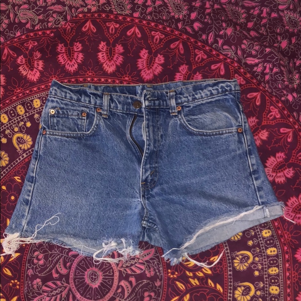 High-Waisted Levi Shorts